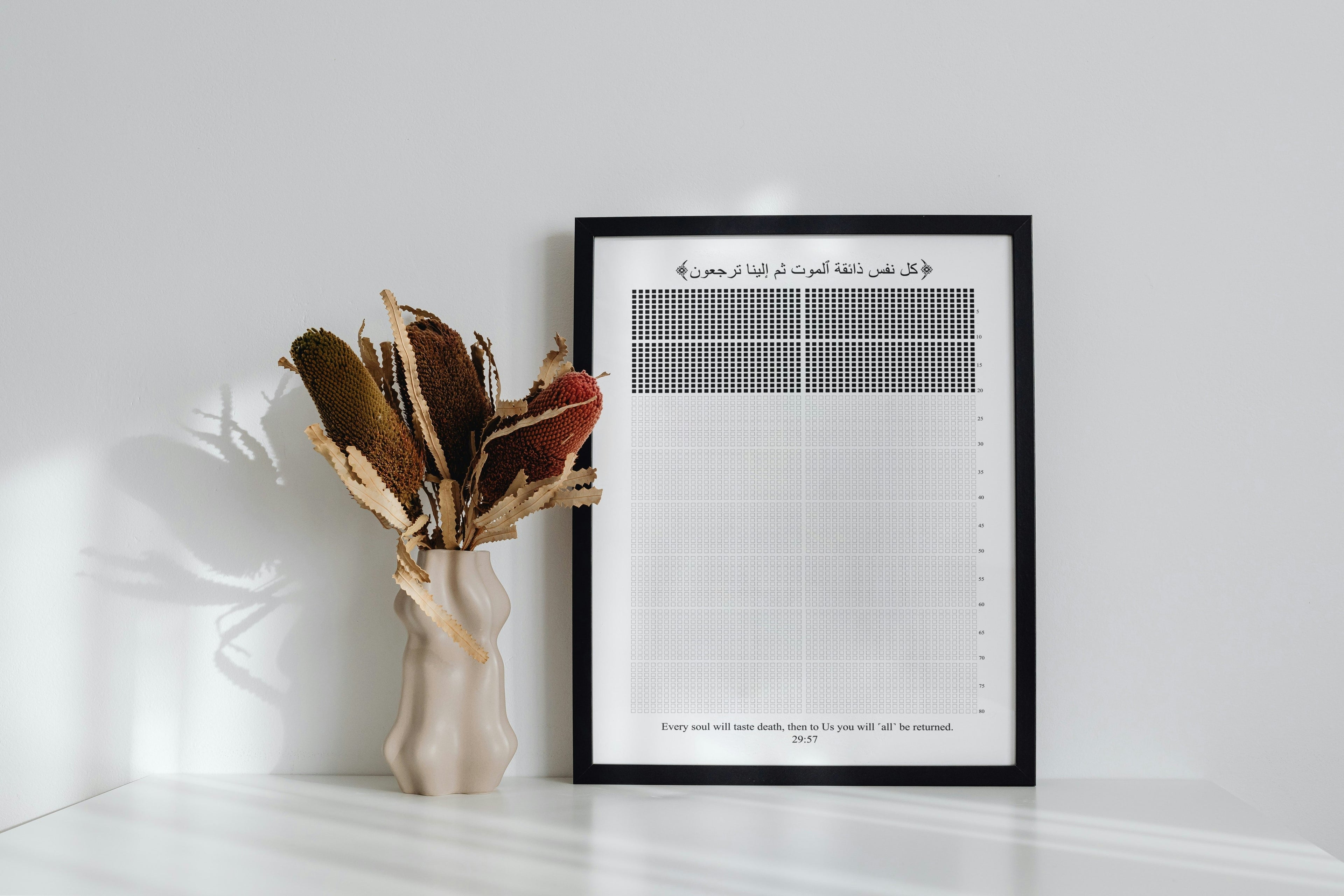 Islamic Weeks of My Life Calendar